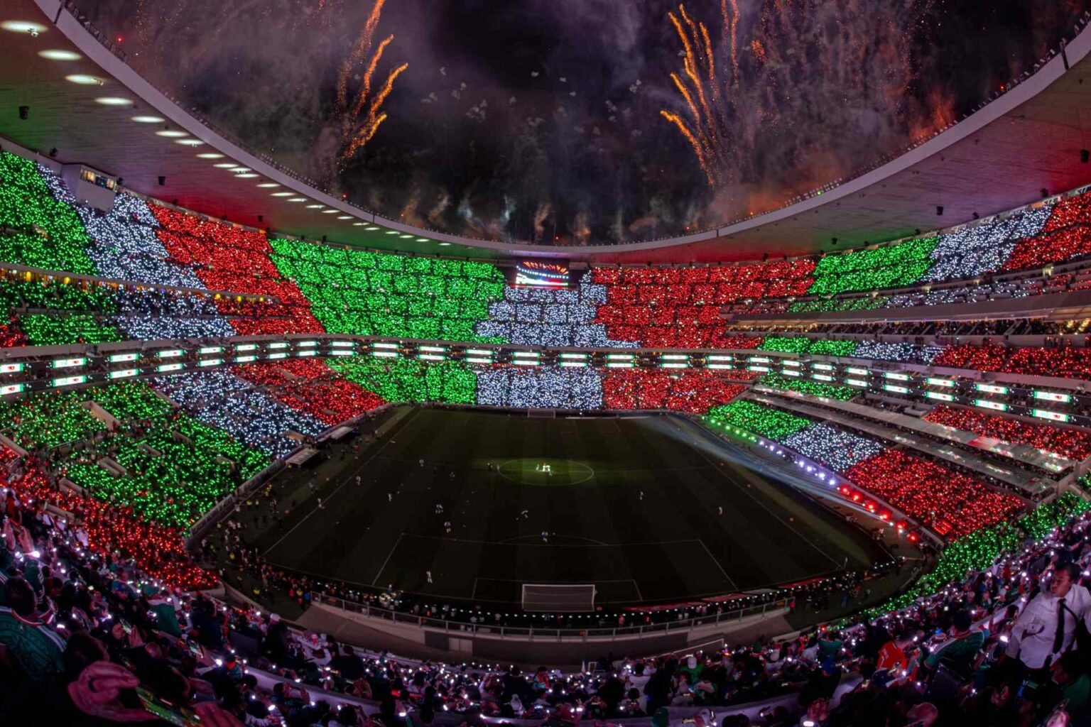 Sheinbaum evalúa operativo en Estadio Banorte rumbo al Mundial 2026