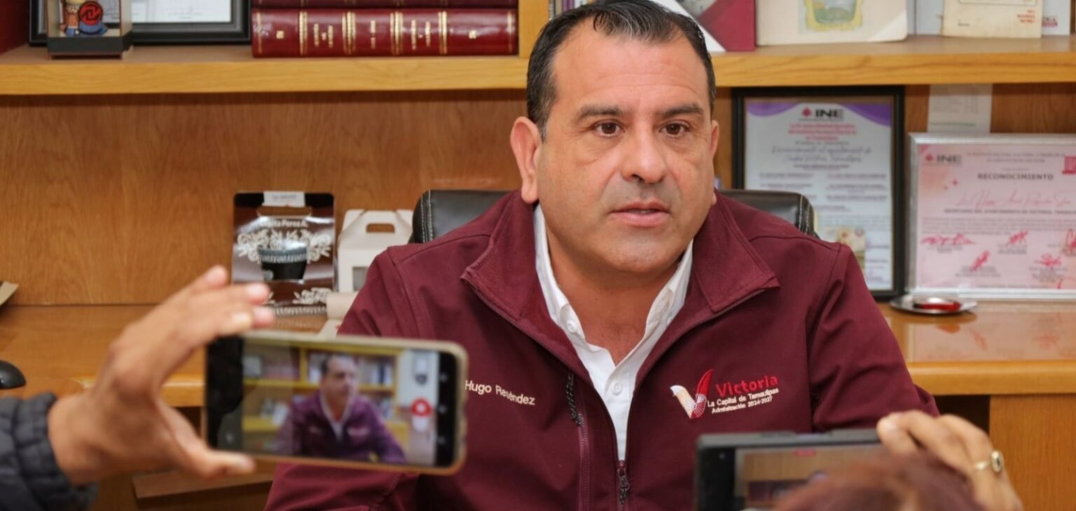 Hugo Reséndez busca candidatura y continuidad en Ciudad Victoria