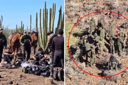 Detienen a 15 migrantes en operativo en el desierto de Sonora