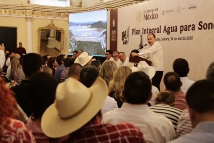 Sheinbaum destina 11 mil millones a infraestructura hídrica en Sonora