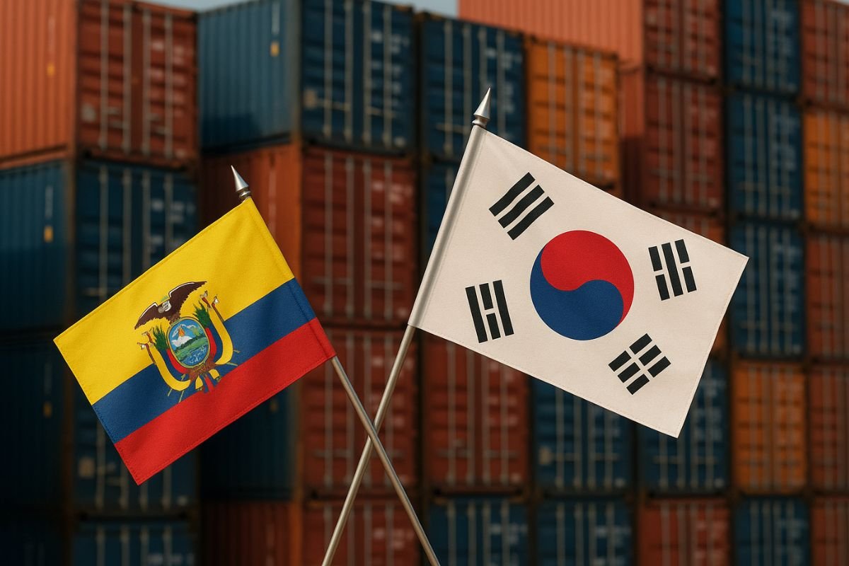 Ecuador y Corea del Sur firman acuerdo de libre comercio