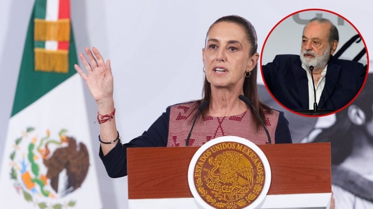 Sheinbaum y Slim rechazan rebaja de Moody’s a nota de México