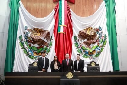 Jóvenes asumen labor legislativa en Congreso de Tamaulipas 2026
