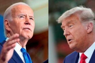 Trump difunde imagen de IA para ridiculizar a Biden y su hijo