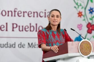 Percepción positiva de Sheinbaum sube a 72% en México
