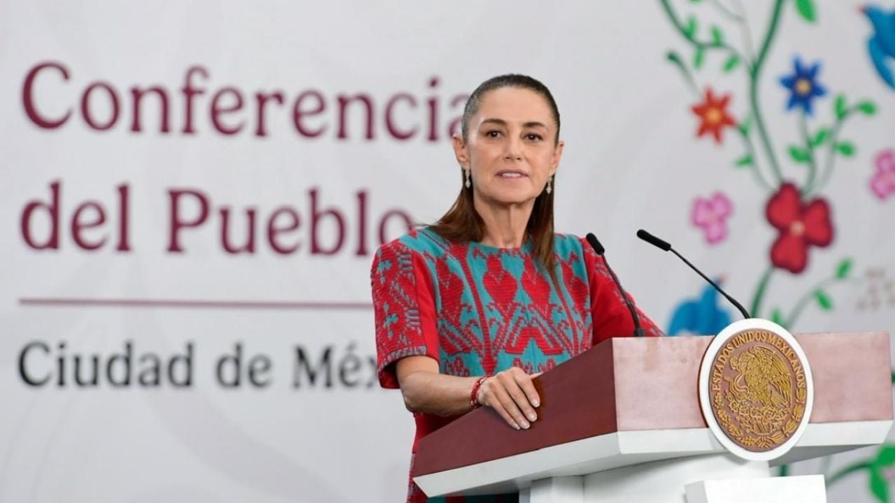 Percepción positiva de Sheinbaum sube a 72% en México