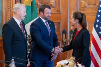 Mullin y Sheinbaum refuerzan cooperación en seguridad y migración