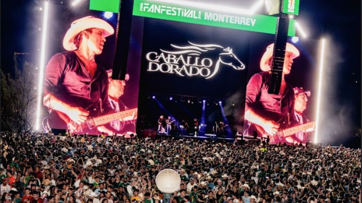 Caballo Dorado anima Fan Fest Monterrey en Mundial 2026
