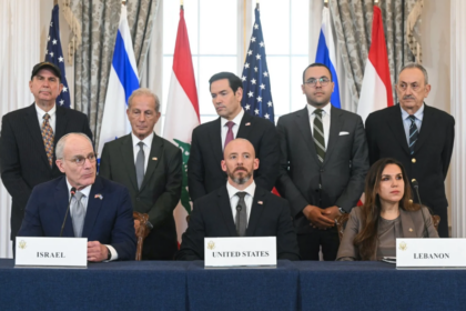 Líbano e Israel firman acuerdo de paz con mediación de EE. UU.