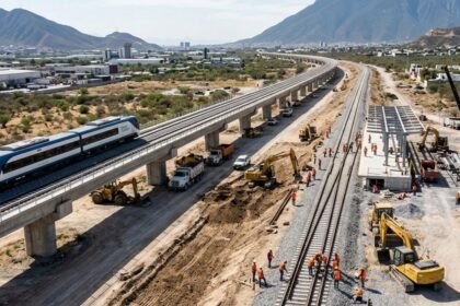Tren del Norte avanza en Nuevo León para conectar con Coahuila y Tamaulipas