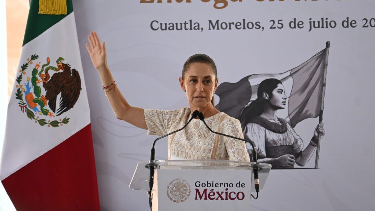 Sheinbaum presenta plan de seguridad y educación en Cuautla