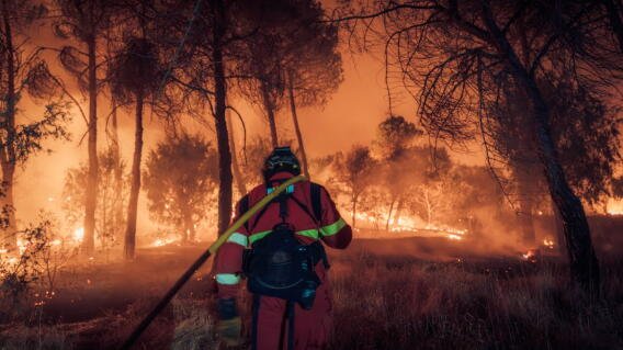 España y Francia refuerzan lucha contra incendios ante ola de calor