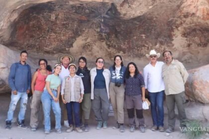 INAH restaura pinturas rupestres dañadas en Cuatro Ciénegas