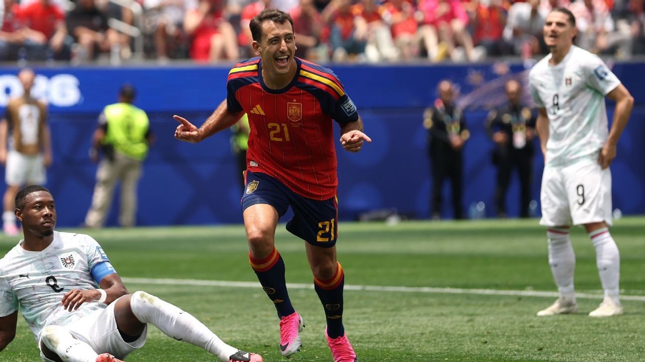 España vence 3-0 a Austria y pasa a octavos del Mundial 2026