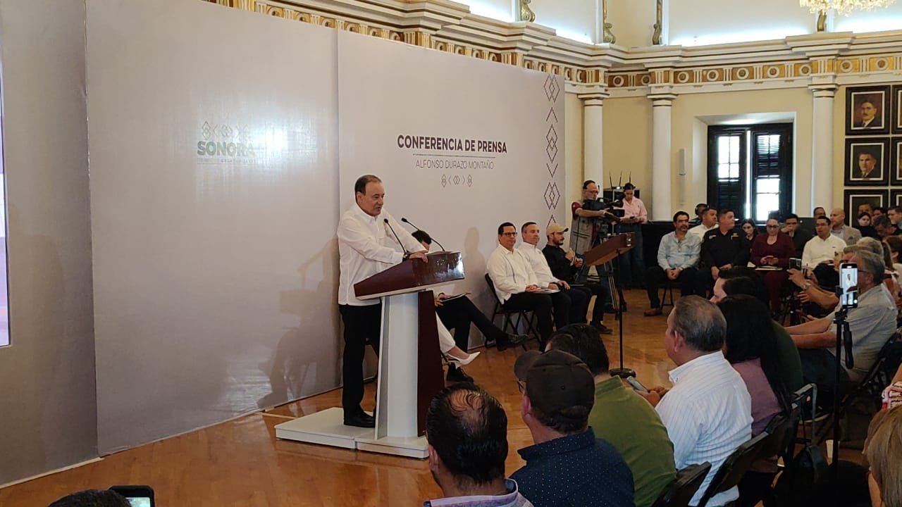 Sonora reduce 63% los homicidios dolosos en administración Durazo