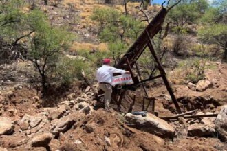 Profepa clausura dos minas de oro ilegales en Sonora