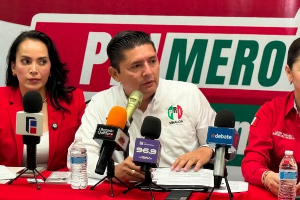 PRI en Sinaloa critica a Morena por inseguridad y crisis económica