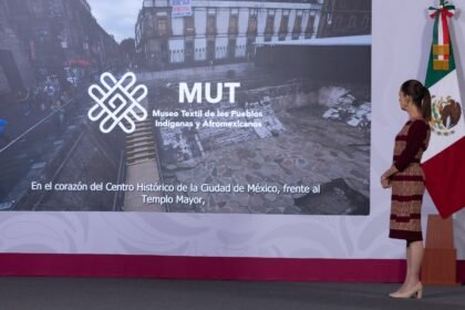 Sheinbaum inaugura museo textil de pueblos indígenas y afromexicanos