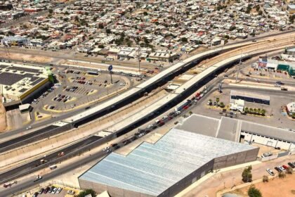 Paso superior Los Nogales-Industrias avanza 82% en Chihuahua