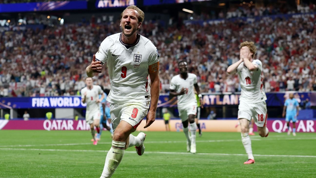 Harry Kane impulsa remontada de Inglaterra sobre Congo RD en Mundial