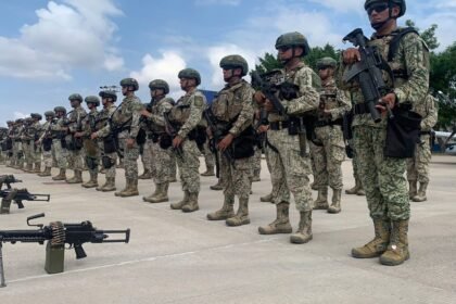 Sheinbaum retira 66 mil militares de calles y prioriza seguridad civil