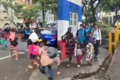 Más de 100 indígenas desplazados de Chocó reciben ayuda en Medellín