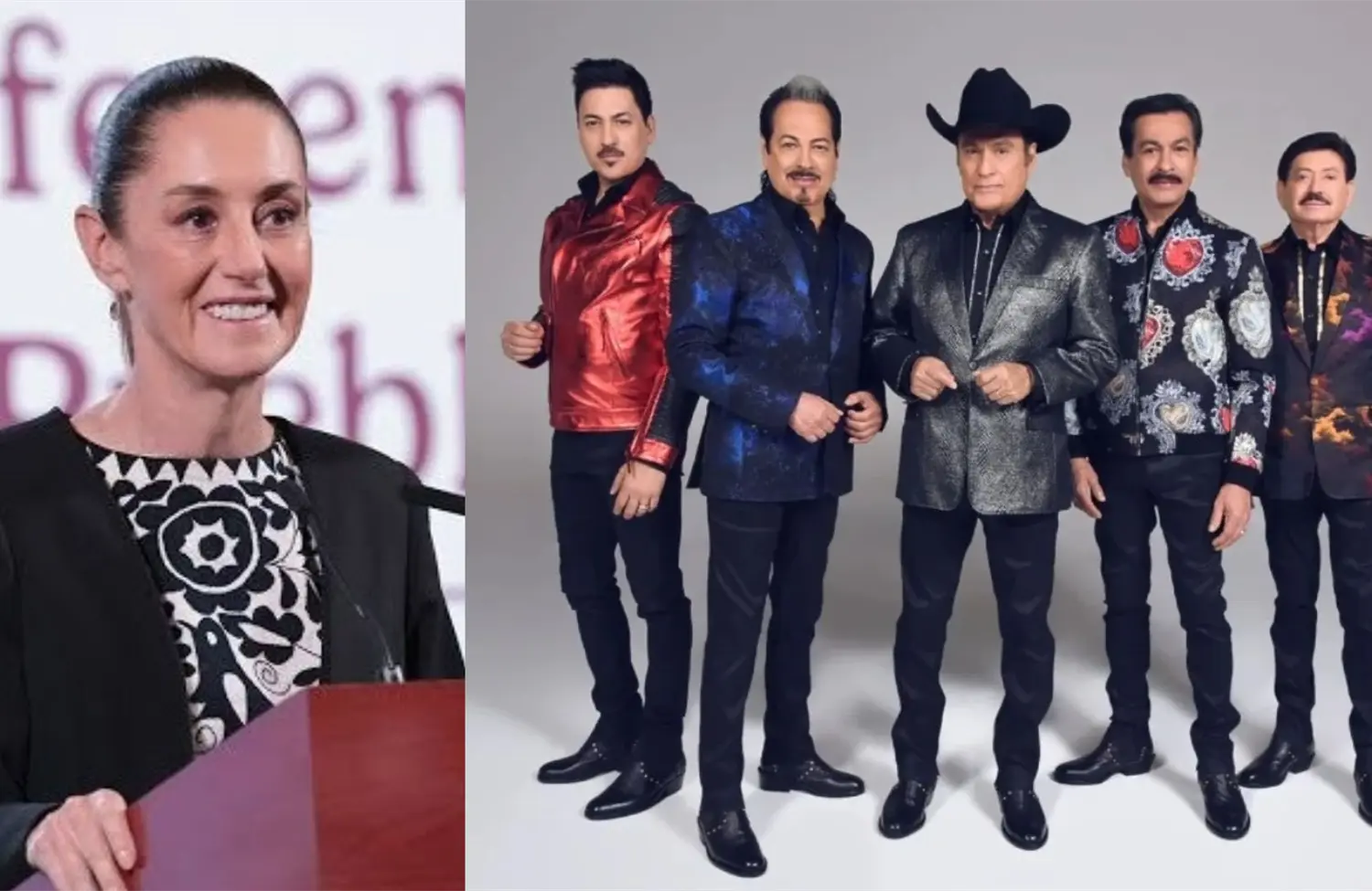 Sheinbaum presenta "México sigue de pie" de Los Tigres del Norte