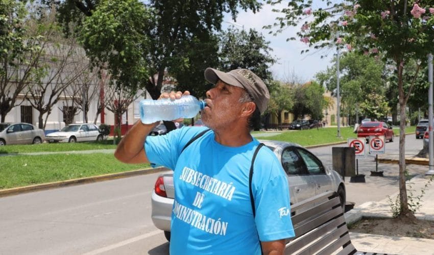 Calor extremo en Tamaulipas eleva riesgo de golpe de calor
