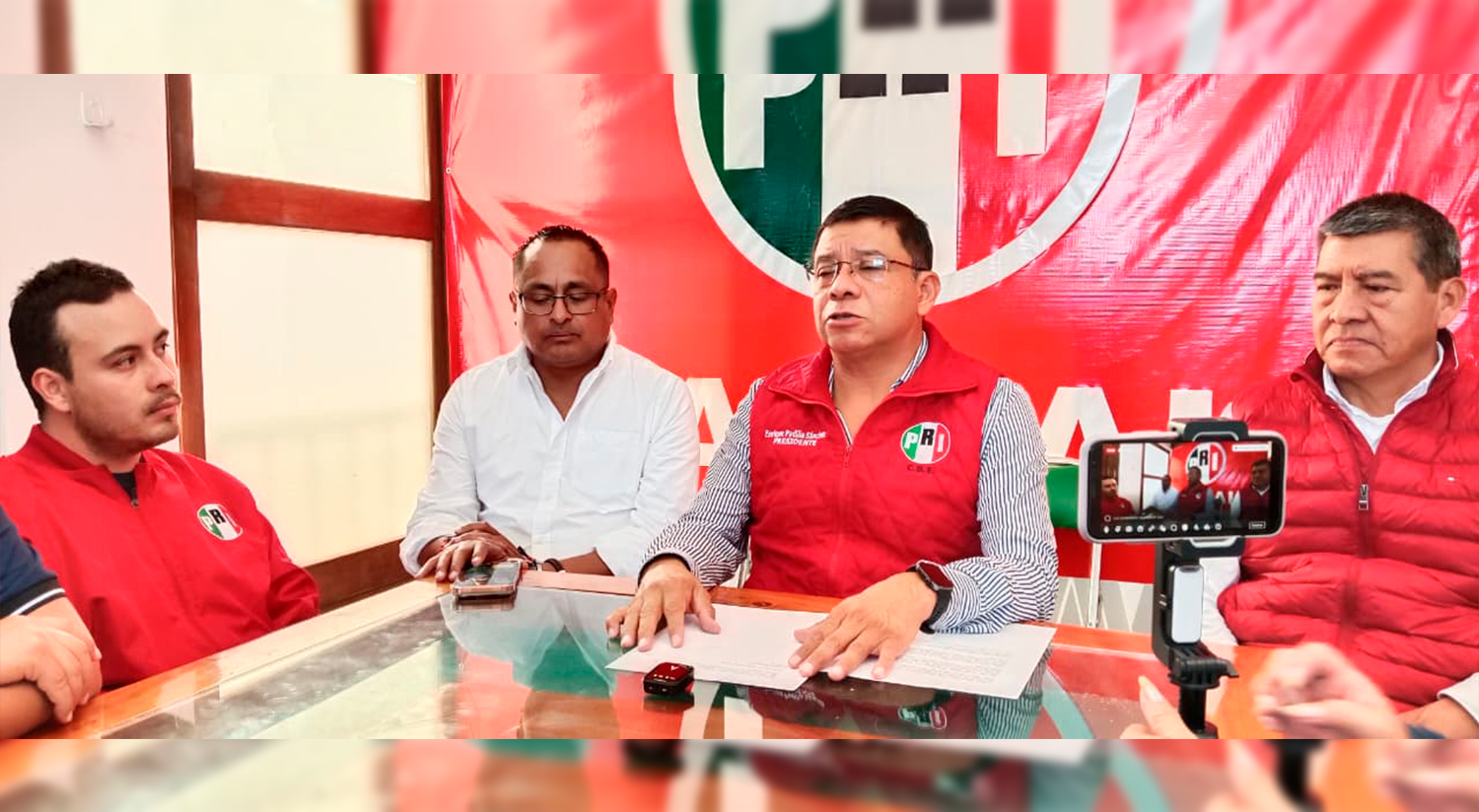 PRI Tlaxcala exige imparcialidad del INE y rechaza censura