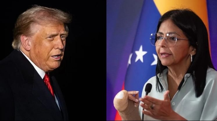 Trump y Delcy Rodríguez dialogan sobre elecciones en Venezuela
