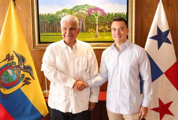 Ecuador y Panamá refuerzan cooperación en comercio y seguridad