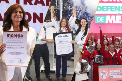 Morena, PAN y PRI adelantan candidatos rumbo a 2027