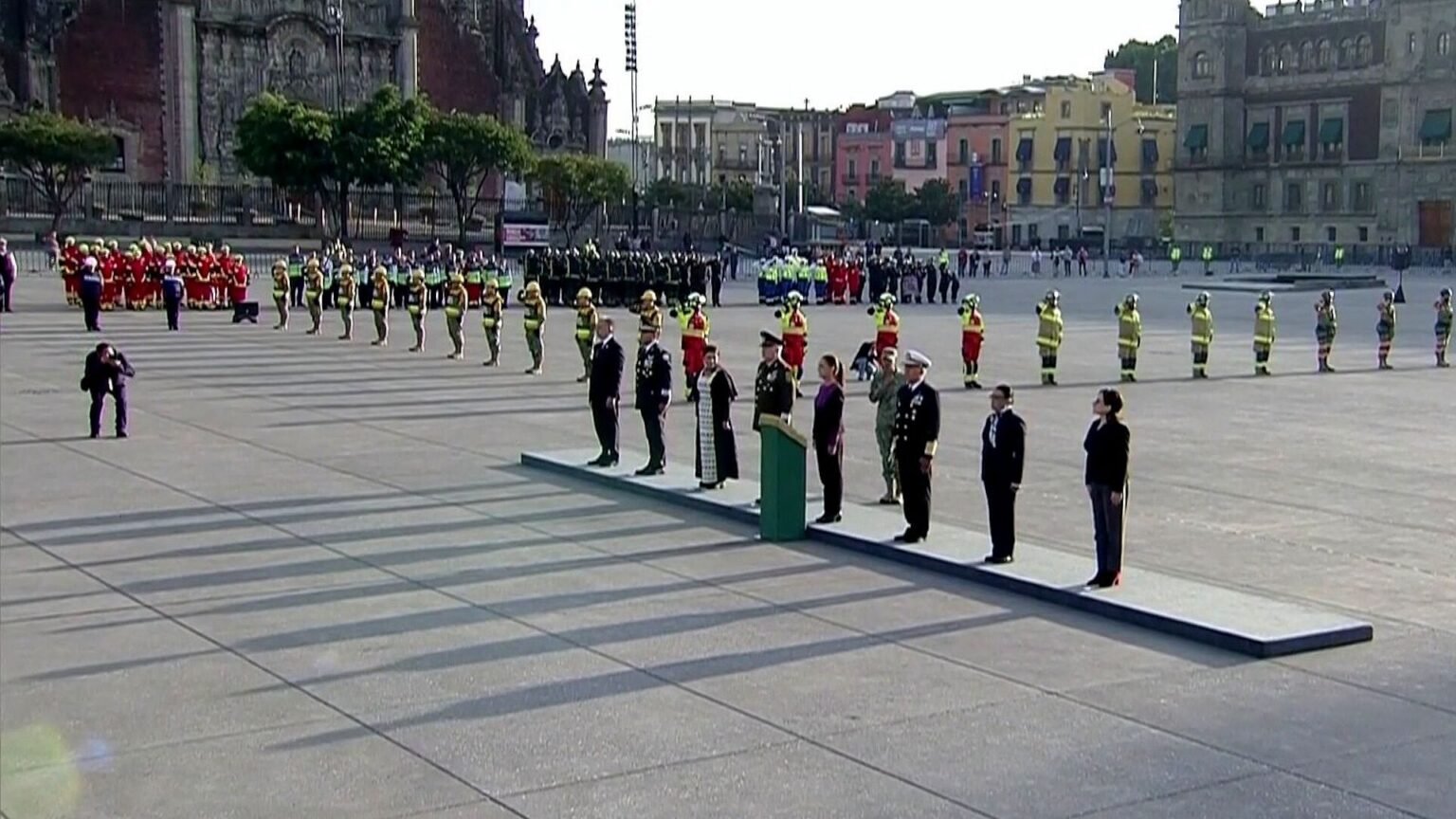 Sheinbaum lidera homenaje a víctimas de sismos en CDMX